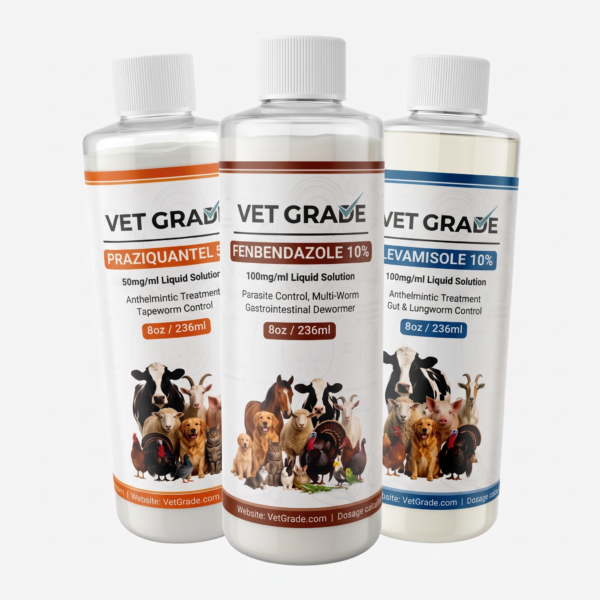 Broad-Spectrum Deworming Pack Vet Grade Broad-Spectrum Deworming Pack Vet Grade